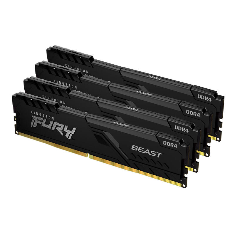 memoria-kingston-fury-beast-64-gb-4-x-16-gb-ddr4-3200-mhz-cl16-kf432c16bbk464