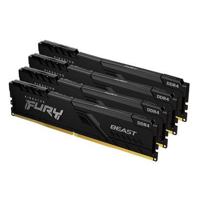memoria-ram-kingston-fury-beast-64gb-4-x-16gb-ddr4-3600-mhz-cl18