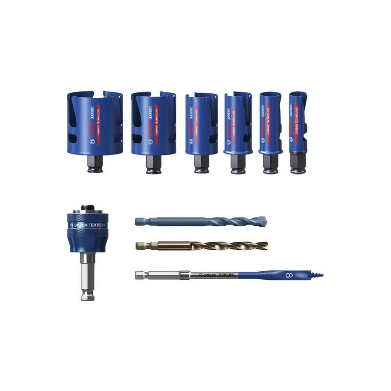 bosch-juego-de-coronas-perforadoras-expert-material-de-construccion-o-20-64-mm-10-piezas-2608900490 bosch-juego-de-coronas-perforadoras-expert-material-de-construccion-o-20-64-mm-10-piezas-2608900490