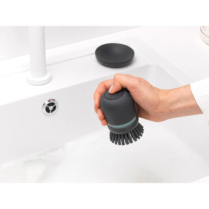 brabantia-soap-dispensing-dish-brush-dark-grey