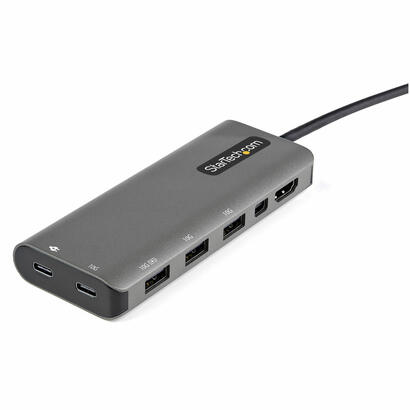startechcom-adaptador-multipuertos-usb-c-con-cable-de-30cm-incorporado