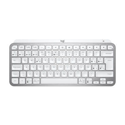 teclado-espanol-logitech-mx-keys-mini-rf-wireless-bluetooth-qwerty-gris