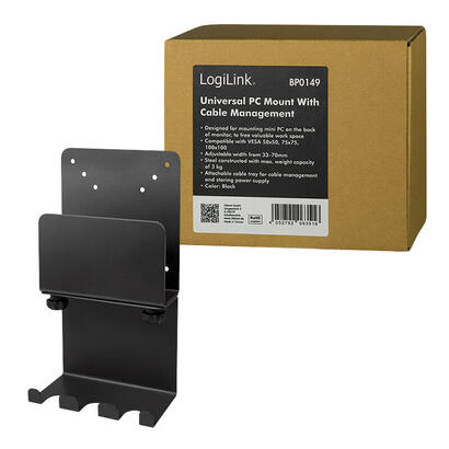 soporte-logilink-para-mini-pc-barebone-con-organizador-de-cables-negro