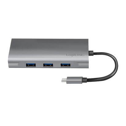 estacion-de-acoplamiento-logilink-usb-32-gen1-usb-c-10-puertos-pd-plateado