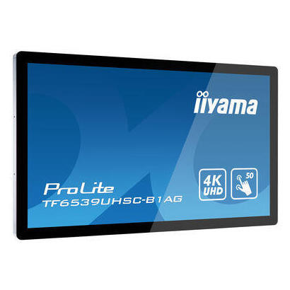 monitor-iiyama-tf6539uhsc-b1ag-65-wide-lcd-50-points-touch-screen-3840x2160-11001-500cd-m2-uhd-ips-panel-led-vga-2xhdmi-dp