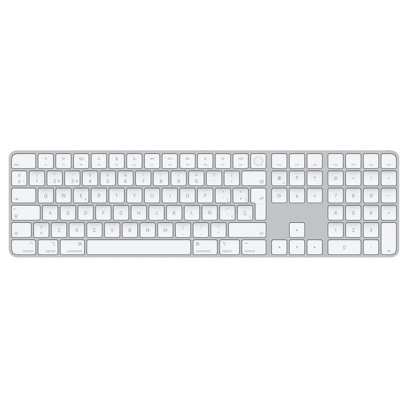 teclado-inalambrico-apple-magic-keyboard-con-touch-id-teclado-numerico-plata