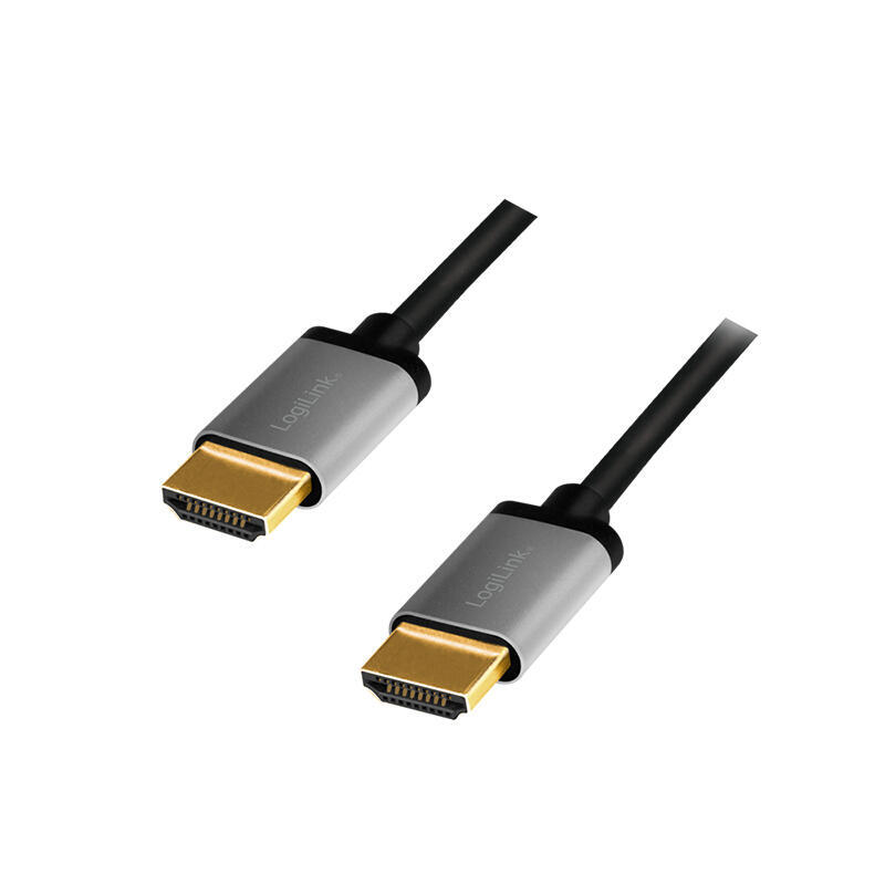 logilink-cha0100-hdmi-cable-am-to-am-4k60-hz-alu-blackgrey-1m