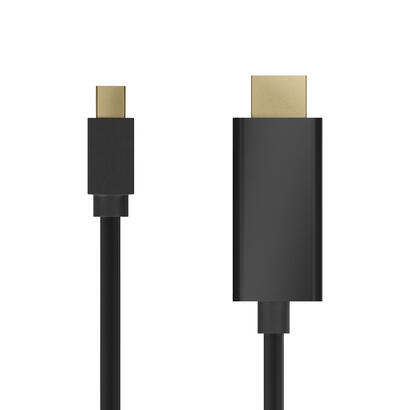 cable-conversor-aisens-a125-0458-mini-displayport-macho-hdmi-macho-3m-negro