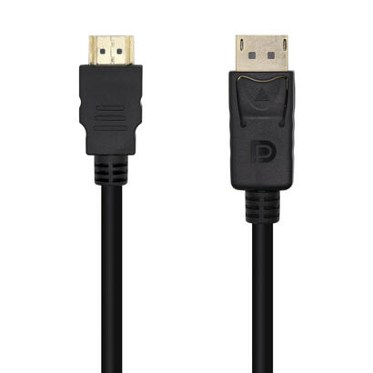 aisens-cable-displayport-a-hdmi-dpm-hdmim-1m-negro