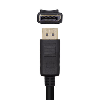 aisens-cable-displayport-v12-4k60hz-dpm-dpm-1m-negro