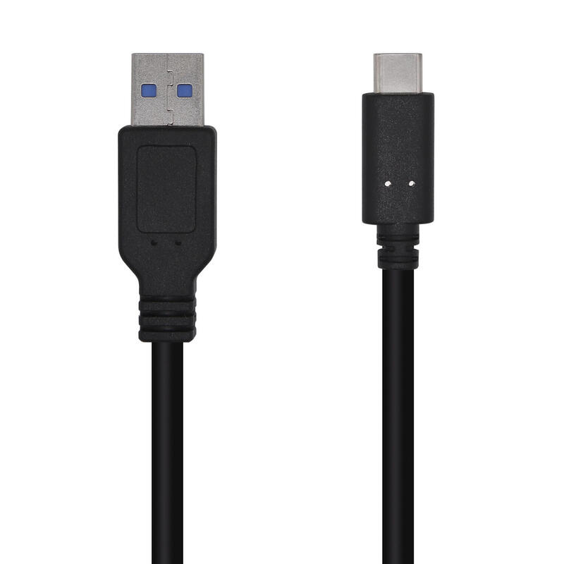 aisens-cable-usb-31-gen2-10gbps-3a-tipo-usb-cm-a-macho-150m-negro