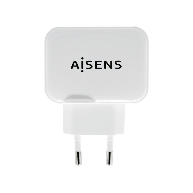 aisens-cargador-usb-17w-5v34a-2xusb-con-control-ai-blanco