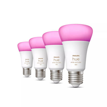 bombilla-led-philips-hue-e27-9w-rgbw-bt-4-pak