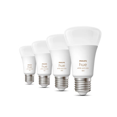 bombilla-led-philips-hue-e27-9w-rgbw-bt-4-pak