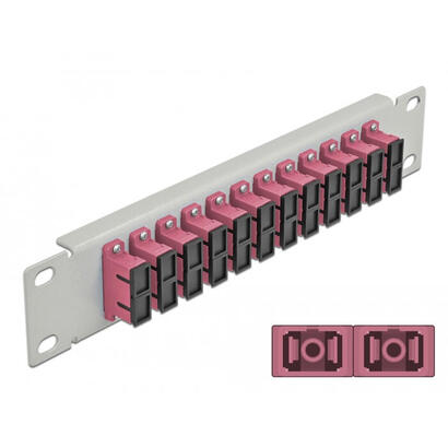 delock-10-patch-panel-fibra-optica-12-puertos-sc-duplex-violeta-1-u-gris