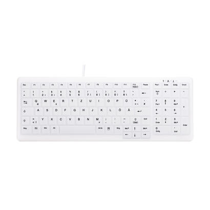 cherry-ak-c7000-teclado-aleman-higienico-desinfectable-con-campo-numerico-blanco