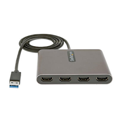 startechcom-adaptador-usb-30-a-4-puertos-hdmi-tarjeta-grafica-y-de-video-externa-dongle-llave-usb-a-a-4x-hdmi-1080p-a-60hz-conve