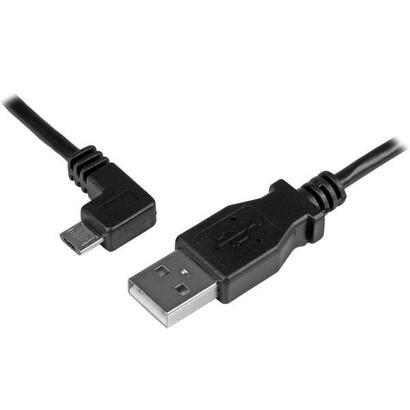 startech-cable-usb-20-a-micro-usb-2m-acodado-negro-usbaub2mla