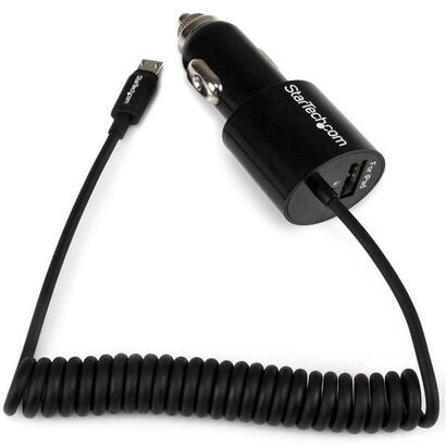 startech-cargador-usb-2-puertos-coche-con-cable-mi