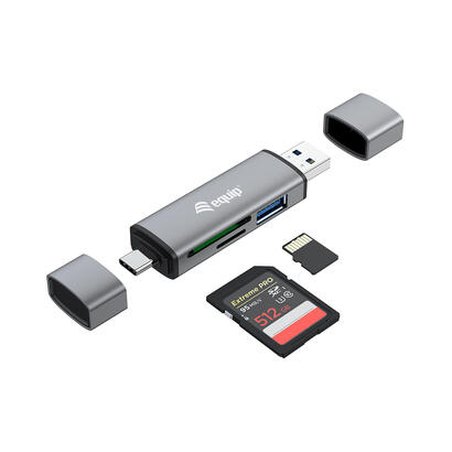 lector-de-tarjetas-externo-equip-otg-usb-c-usb-a-sdmicrosd