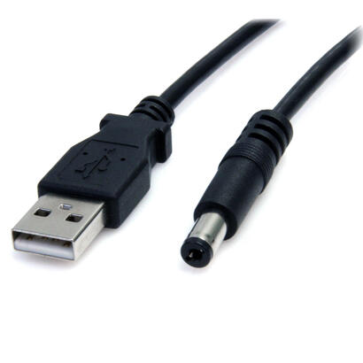 startech-cable-usb-20-a-conector-dc-coaxial-tipo-m-55mm-5v-2m-negro-usb2typem2m