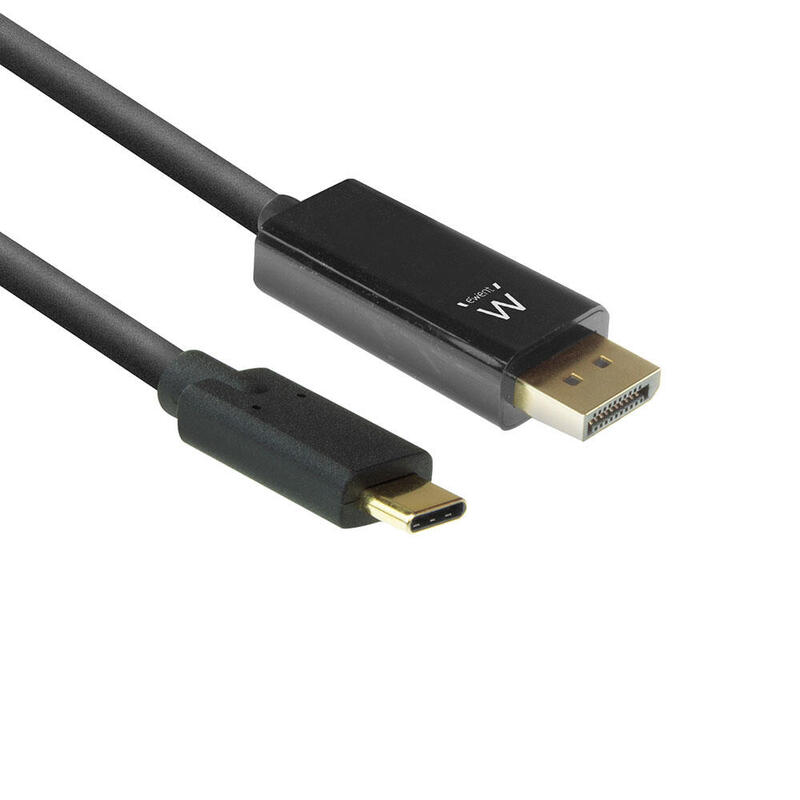 cable-ewent-usb-c-displayport-4k-60hz-2m-negro