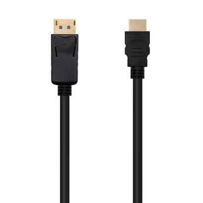 nanocable-cable-conversor-displayport-a-hdmi-dpm-hdmim-1-m-negro