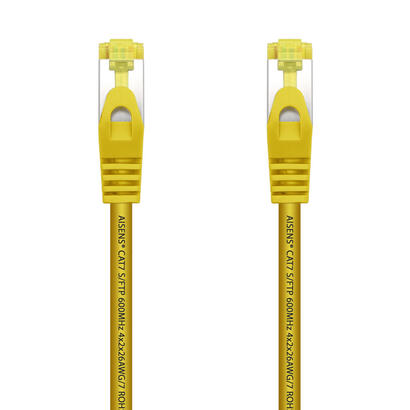 aisens-cable-de-red-rj45-lszh-cat7-600-mhz-sftp-pimf-awg26-1m-amarillo