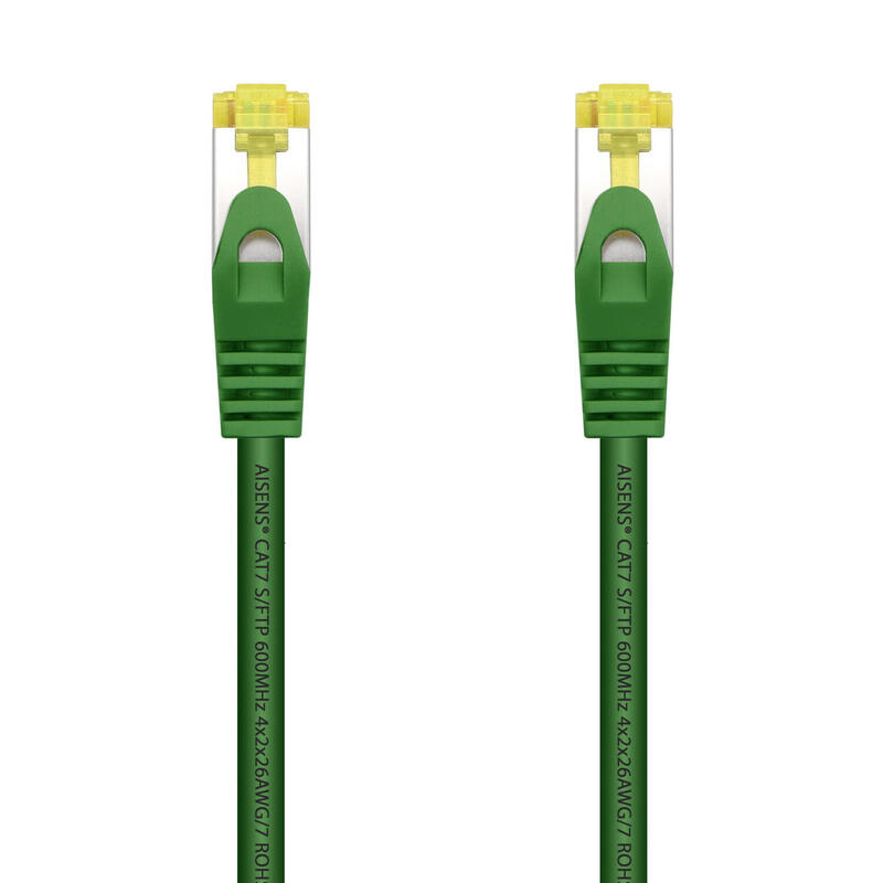 aisens-cable-de-red-rj45-lszh-cat7-600-mhz-sftp-pimf-awg26-25cm-verde