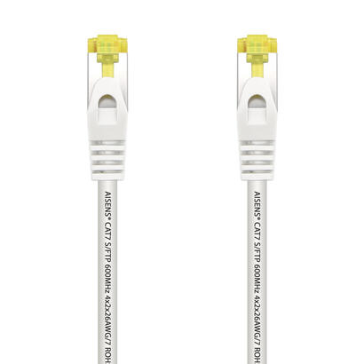 aisens-cable-de-red-rj45-lszh-cat7-600-mhz-sftp-pimf-awg26-25cm-blanco