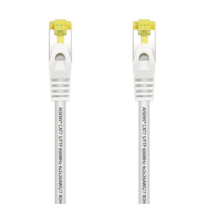 aisens-cable-de-red-rj45-lszh-cat7-600-mhz-sftp-pimf-awg26-25cm-blanco