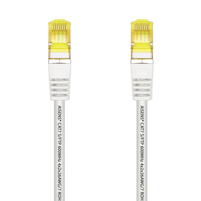 aisens-cable-de-red-rj45-lszh-cat7-600-mhz-sftp-pimf-awg26-25cm-blanco