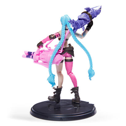 spin-master-league-of-legends-figura-de-accion-jinx-de-10-cm-con-2-armas-hueso-y-bang-bang-y-base-de-exhibicion-figura-de-juego-