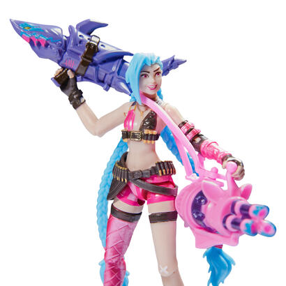 spin-master-league-of-legends-paquete-de-5-figuras-de-accion-de-10-cm-vi-caitlyn-ekko-heimerdinger-y-jinx-exclusivo-cada-una-con