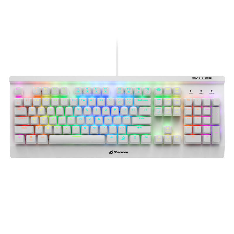 teclado-gaming-ingles-skiller-sgk3-white-kailh-red