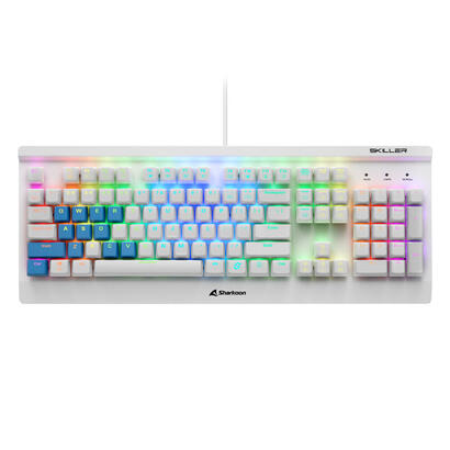 teclado-gaming-ingles-skiller-sgk3-white-kailh-red