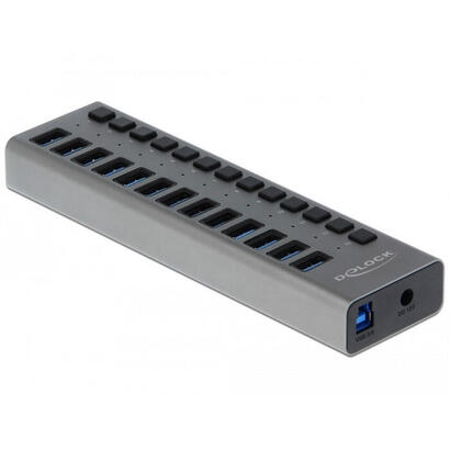 delock-hub-superspeed-usb-30-con-13-puertos-interruptor