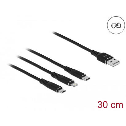 delock-cable-usb-3-in-1-para-lightningmicrousbtype-c-30-cm-negro