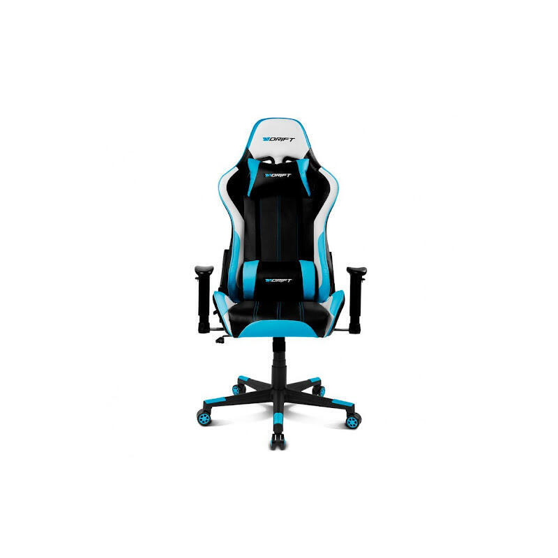 silla-gaming-drift-dr175-azul-incluye-cojines-cervical-y-lumbar