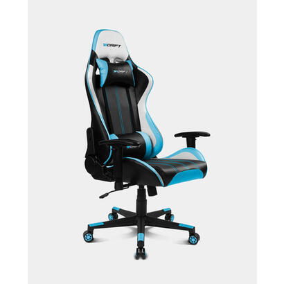 silla-gaming-drift-dr175-azul-incluye-cojines-cervical-y-lumbar