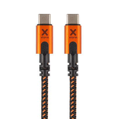 cable-usb-tipo-c-xtorm-cxx005-usb-tipo-c-macho-usb-tipo-c-macho-15m-naranja-y-negro