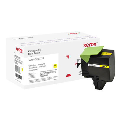 toner-xerox-006r04497-compatible-con-lexmark-80c2hy0-80c2hye-80c0h40-amarillo