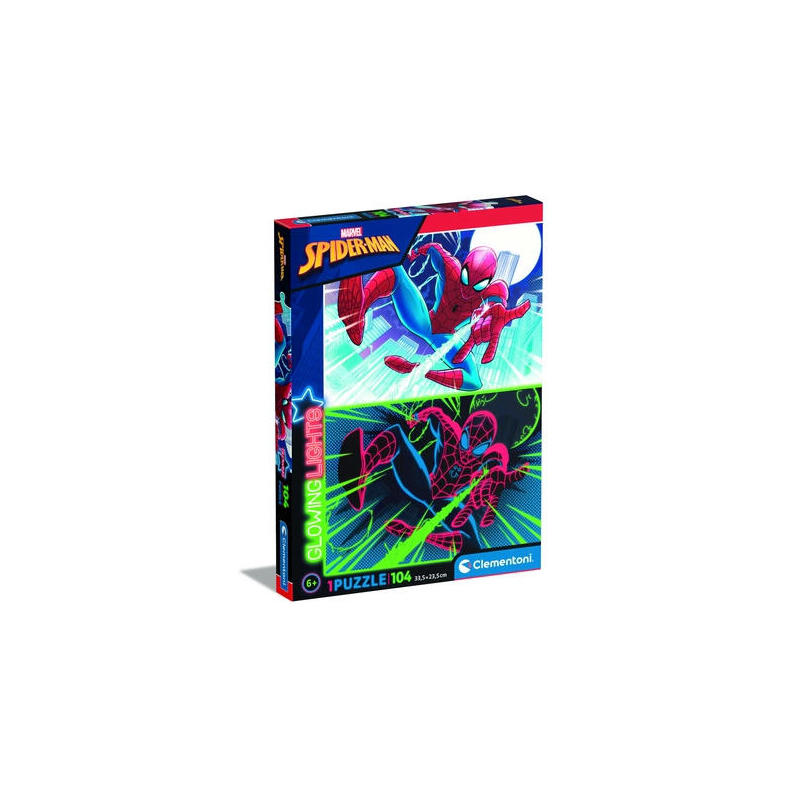 puzzle-brillante-spiderman-marvel-104pzs