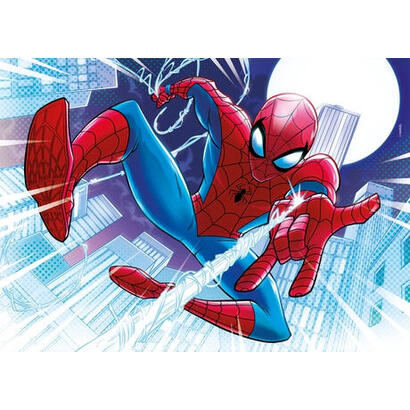 puzzle-brillante-spiderman-marvel-104pzs