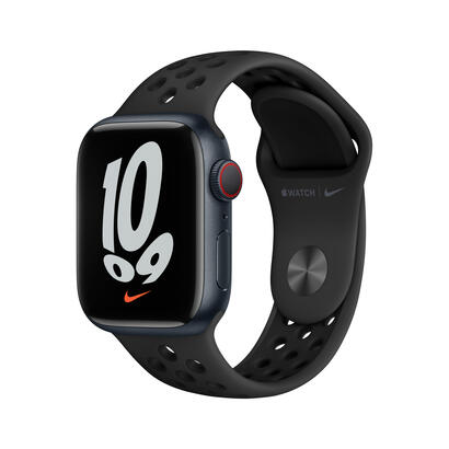 apple-watch-series-7-nike-gps-cellular-41-mm-caja-de-aluminio-en-negro-medianoche-correa-deportiva-nike-antracita-negro