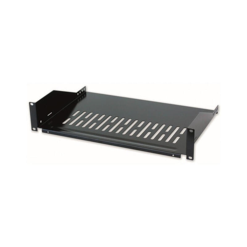 intellinet-919562-estante-2u-400mm-rack-19-2-puntos-de-montaje-perforado-negro