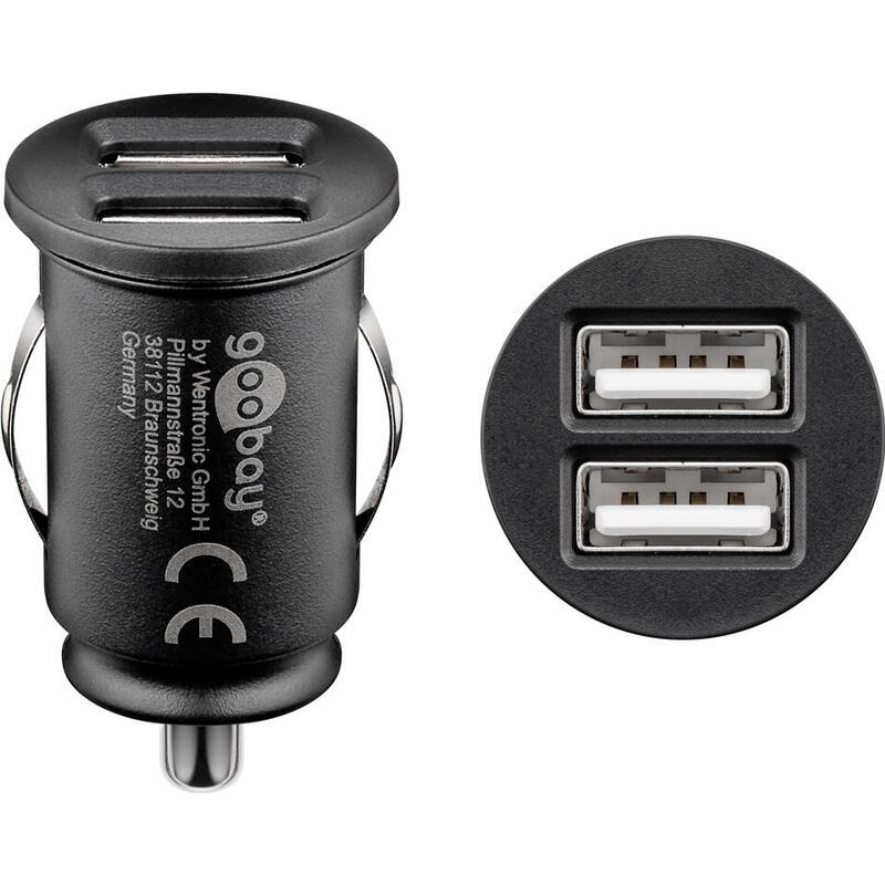 goobay-cargador-de-coche-usb-doble-2xusb-58912 goobay-cargador-de-coche-usb-doble-2xusb-58912