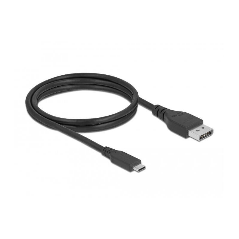 delock-cable-bidireccional-usb-tipo-c-a-displayport-dp-alt-mode-1m