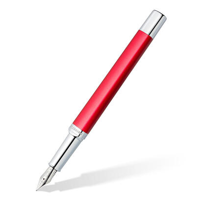 staedtler-triplus-474-pluma-estilografica-sistema-de-carga-por-cartucho-rojo-1-piezas