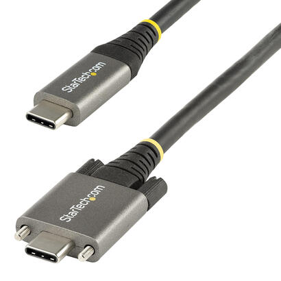 startechcom-cable-de-1m-usb-c-con-tornillos-laterales-de-fijacion-10gbps-cable-usb-tipo-c-usb-3132-gen-2-con-carga-por-entrega-a